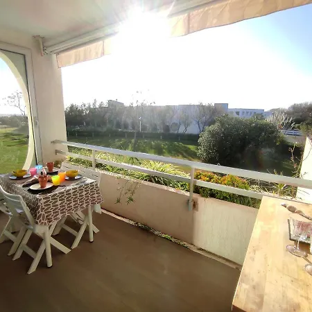 ꔣᨐ La Au Bout Du Jardin - Parking Privé - Wifi ᨐꔣ Appartement La Grande Motte