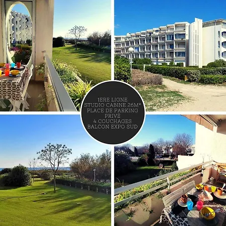 ꔣᨐ La Au Bout Du Jardin - Parking Prive - Wifi ᨐꔣ * La Grande-Motte